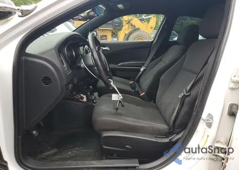 2015 Dodge Charger Police из США, поврежденный, VIN 2C3CDXAT2FH777114